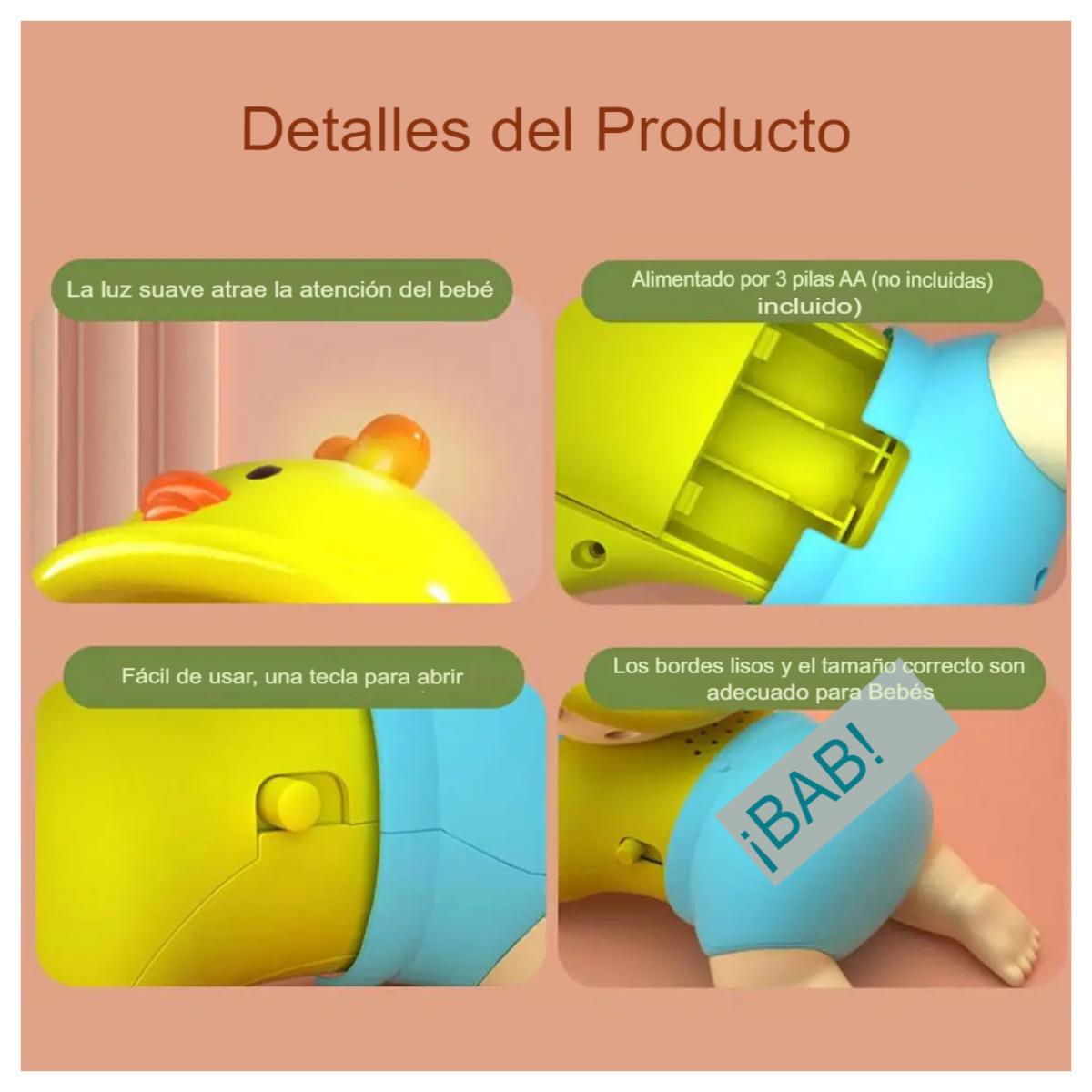 Muñeco Eléctrico que Gatea